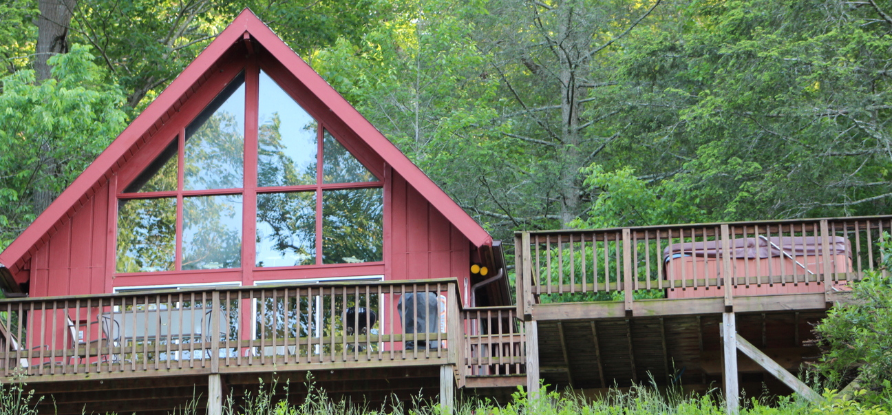 View of the cabin